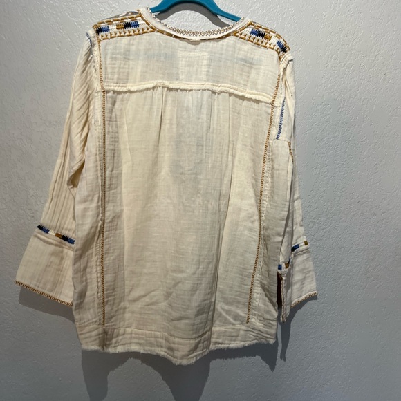 Johnny Was tunic cotton size small - Picture 3 of 5